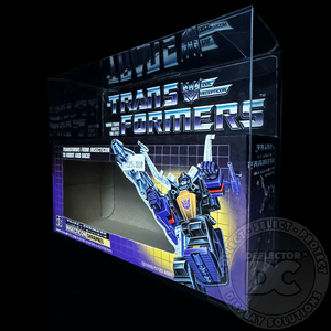 Transformers G1 Insection Figure Display Case