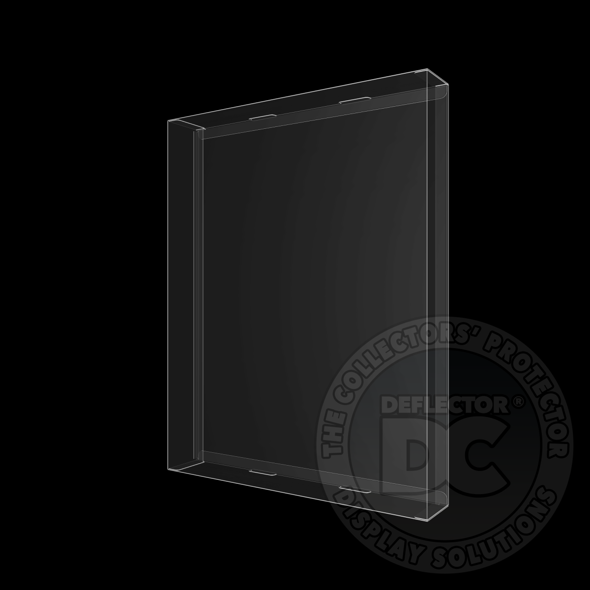 Transformers G1 Microcombiner Astro Squad Figure Display Case DELUXE 600µm / Card Rail Folding Display Case