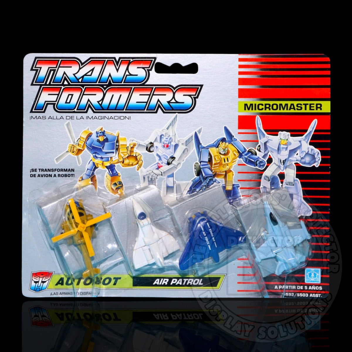 Transformers G1 Micromaster Autobot Air Patrol Display Case