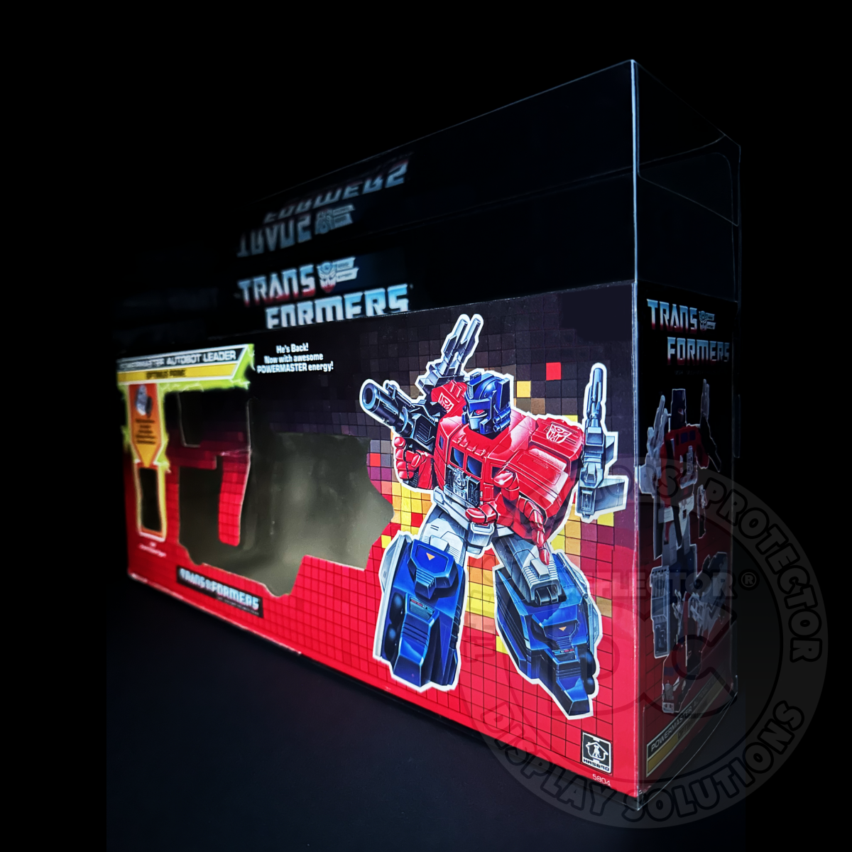 Transformers G1 Powermaster Autobot Leader Optimus Prime Figure Displa ...