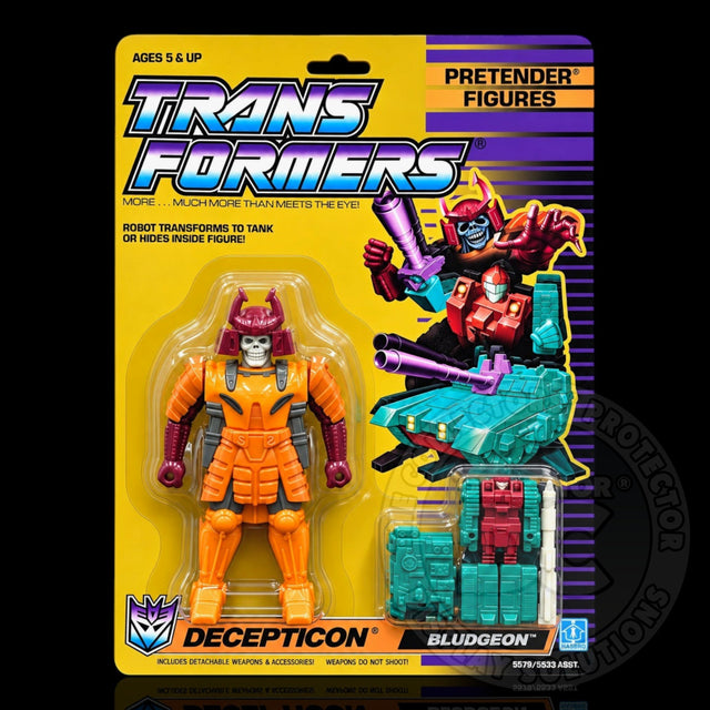 Transformers G1 Pretender Decepticon Bludgeon Figure