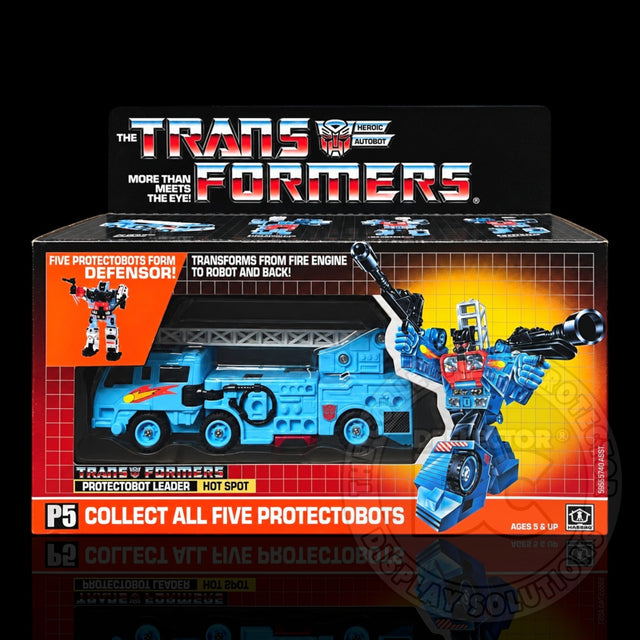 Transformers G1 Protectobot Hot Spot Figure Display Case