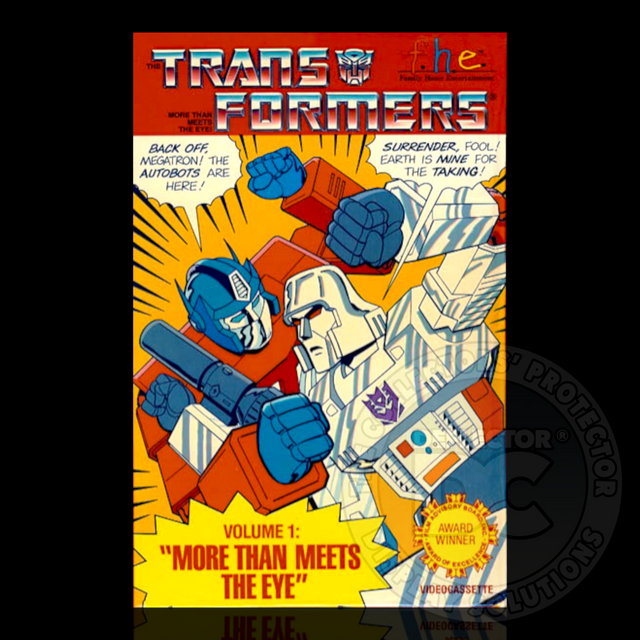 Transformers G1 VHS Videocassette Volume 1 ’More Than Meets
