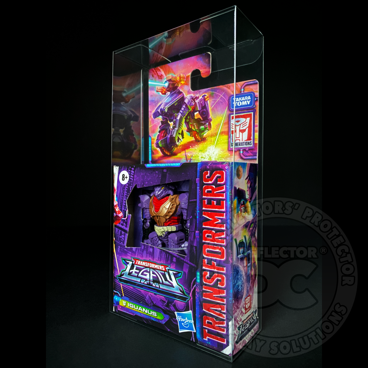 Transformers Legacy Core Class Figure Display Case – Deflector DC