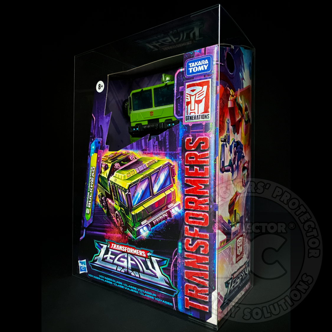Transformers Legacy Voyager Class Figure Display Case – Deflector DC