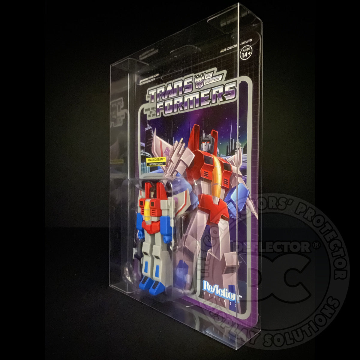 Transformers ReAction Figures Display Case
