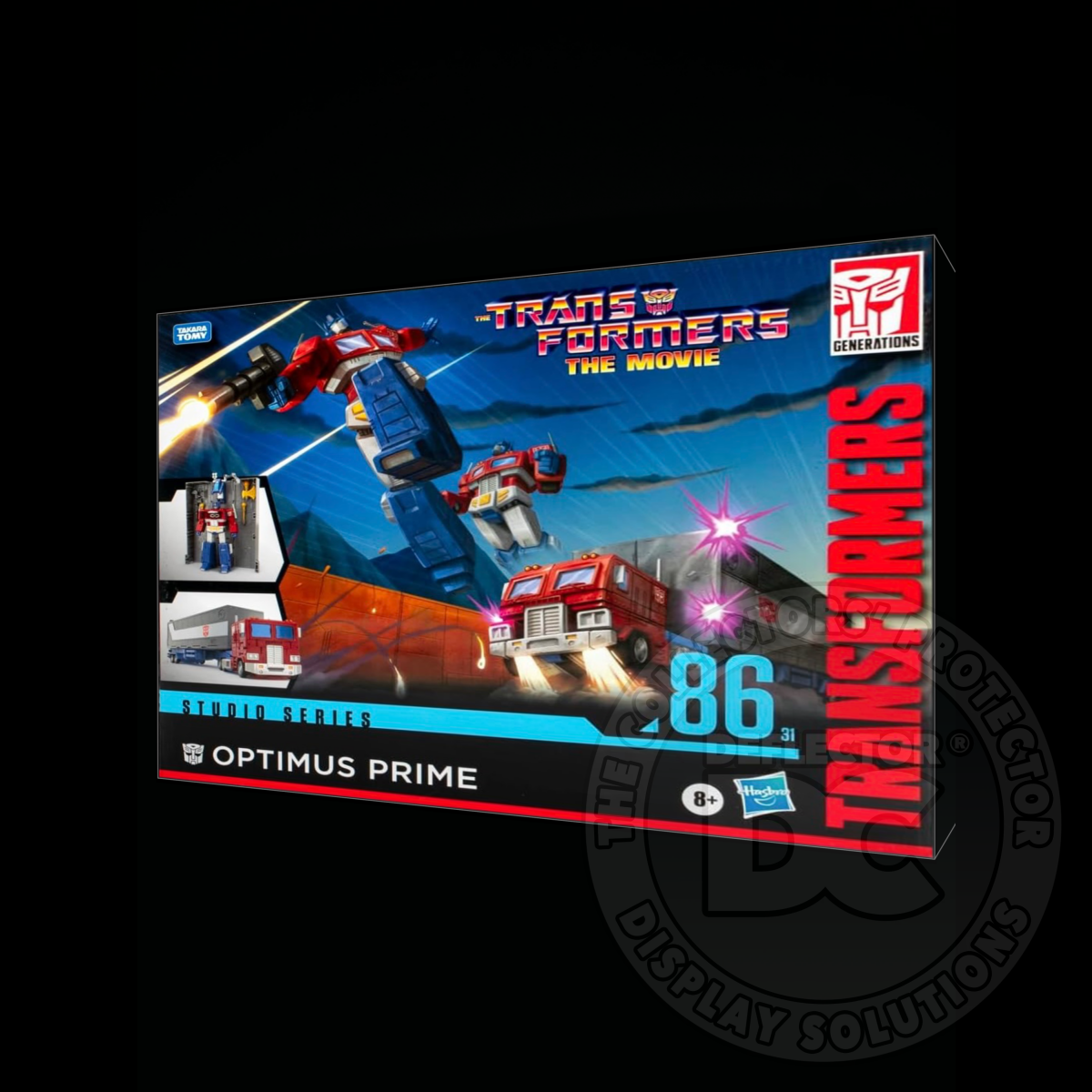 Transformers Studio Series 86 Optimus Prime Figure Display