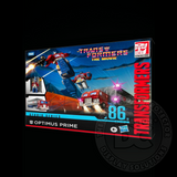Transformers Studio Series 86 Optimus Prime Figure Display
