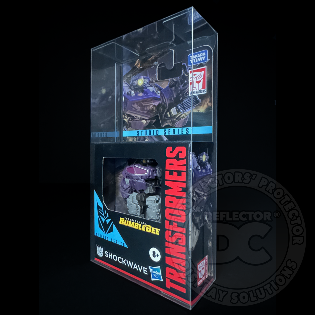 Transformers Studio Series Core Class Figure Display Case – Deflector DC