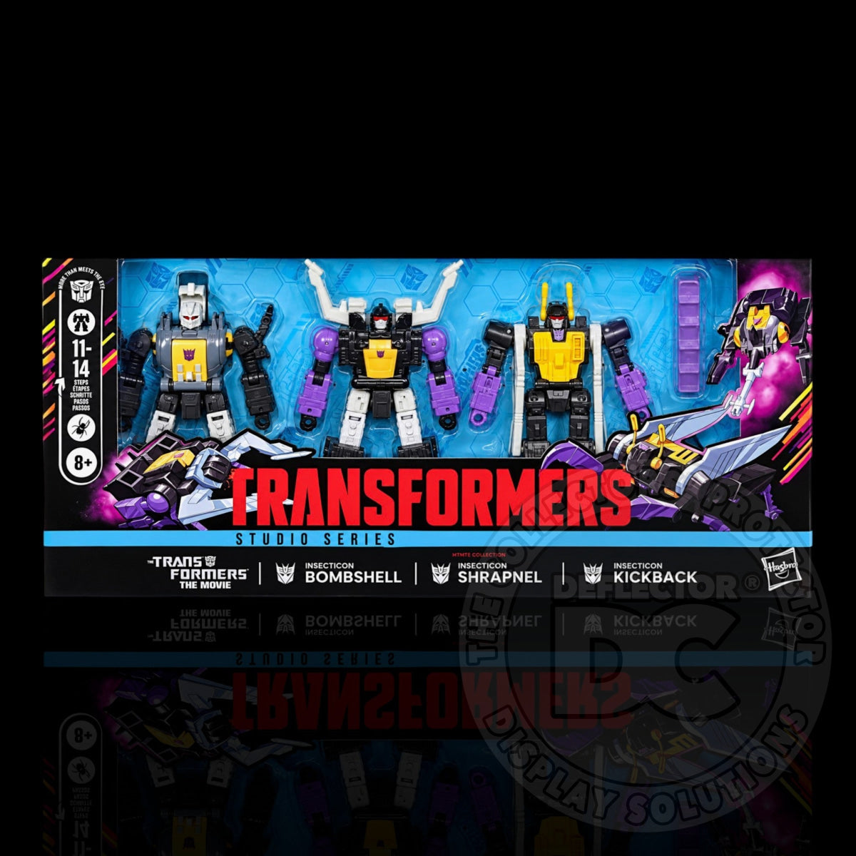 Transformers Studio Series Insecticon 3-Pack Figure Display