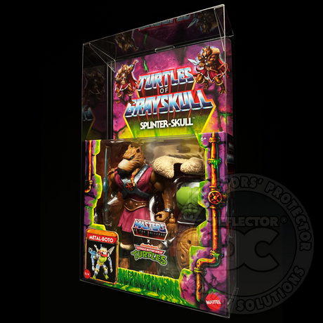 Turtles Of Grayskull Deluxe (BAF) Figure Display Case