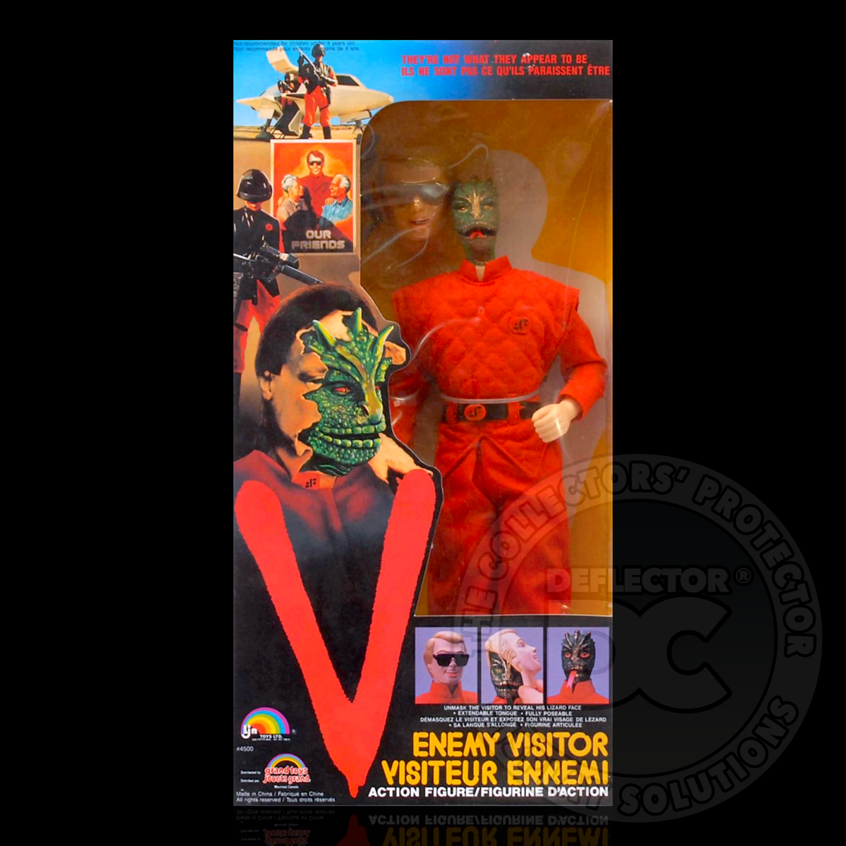 V Enemy Visitor (LJN) Action Figure Display Case