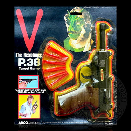 V The Resistance P.38 Target Game Display Case