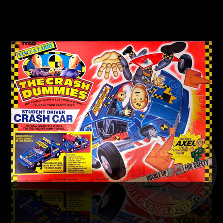 Vince & Larry The Crash Dummies Student Driver Crash Car