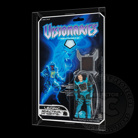 Visionaries Knights Of The Magical Light Figure Display Case Folding Display Case