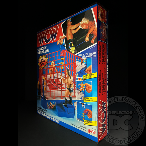 WCW Galoob Slam Action Wrestling Arena Folding Display Case