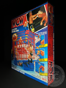 WCW Galoob Slam Action Wrestling Arena Folding Display Case