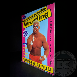 WCW The Official Sticker Collection Folding Display Case