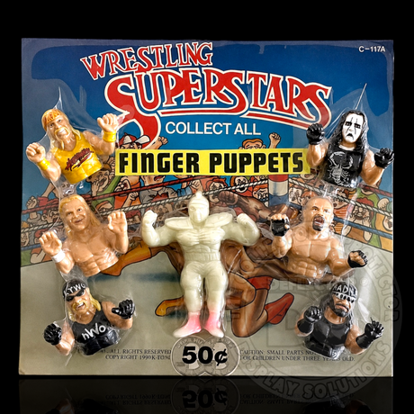 WCW/WWF/nWo Vending Machine Wrestling Superstars Finger