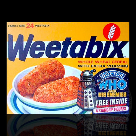 Weetabix Cereal Box Doctor Who 24 Pack (1975) Display Case