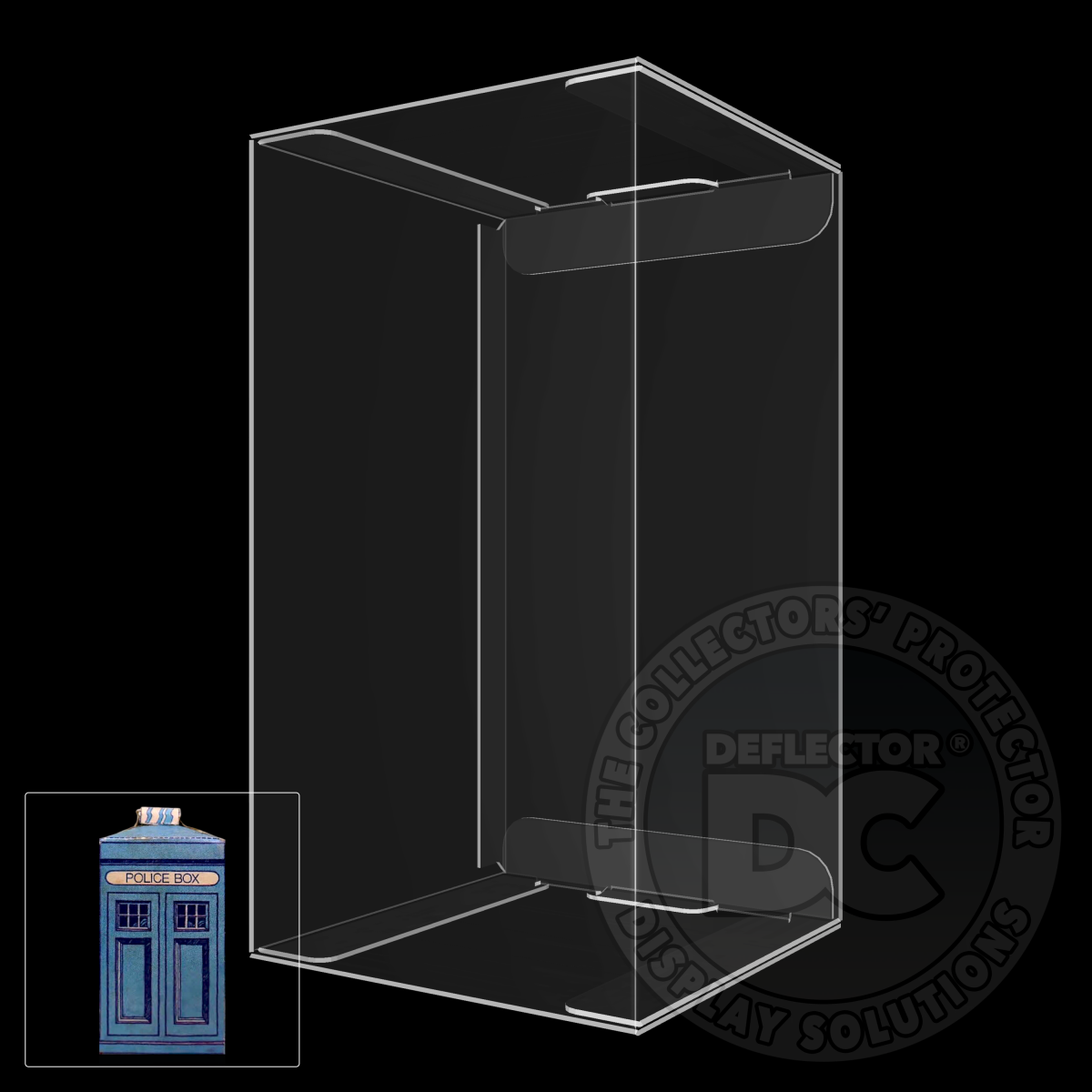 Weetabix Cereal Box Doctor Who TARDIS Display Case
