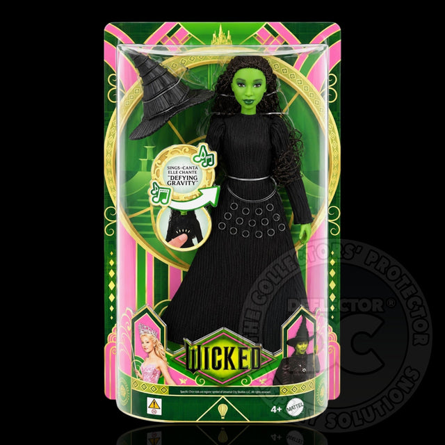 Wicked Musical Singing Elphaba Thropp Fashion Doll Display