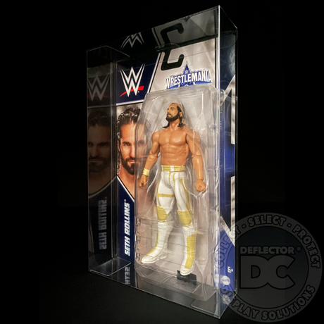 WWE Basic Series Wrestlemania 38 Figure Folding Display Case