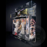 WWE Classic Super Stars 2 Pack Figure Folding Display Case
