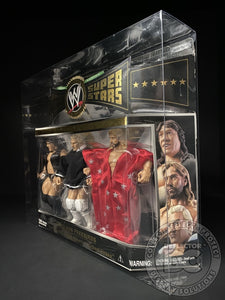 WWE Classic Super Stars 3 Pack Figure Folding Display Case