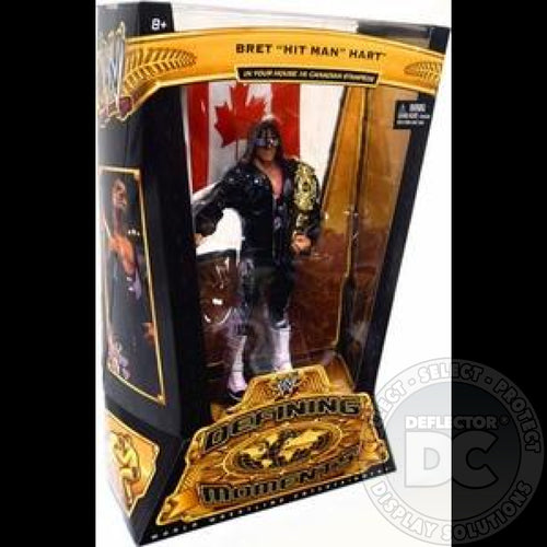 WWE Defining Moments Series 1-5 Figure Folding Display Case