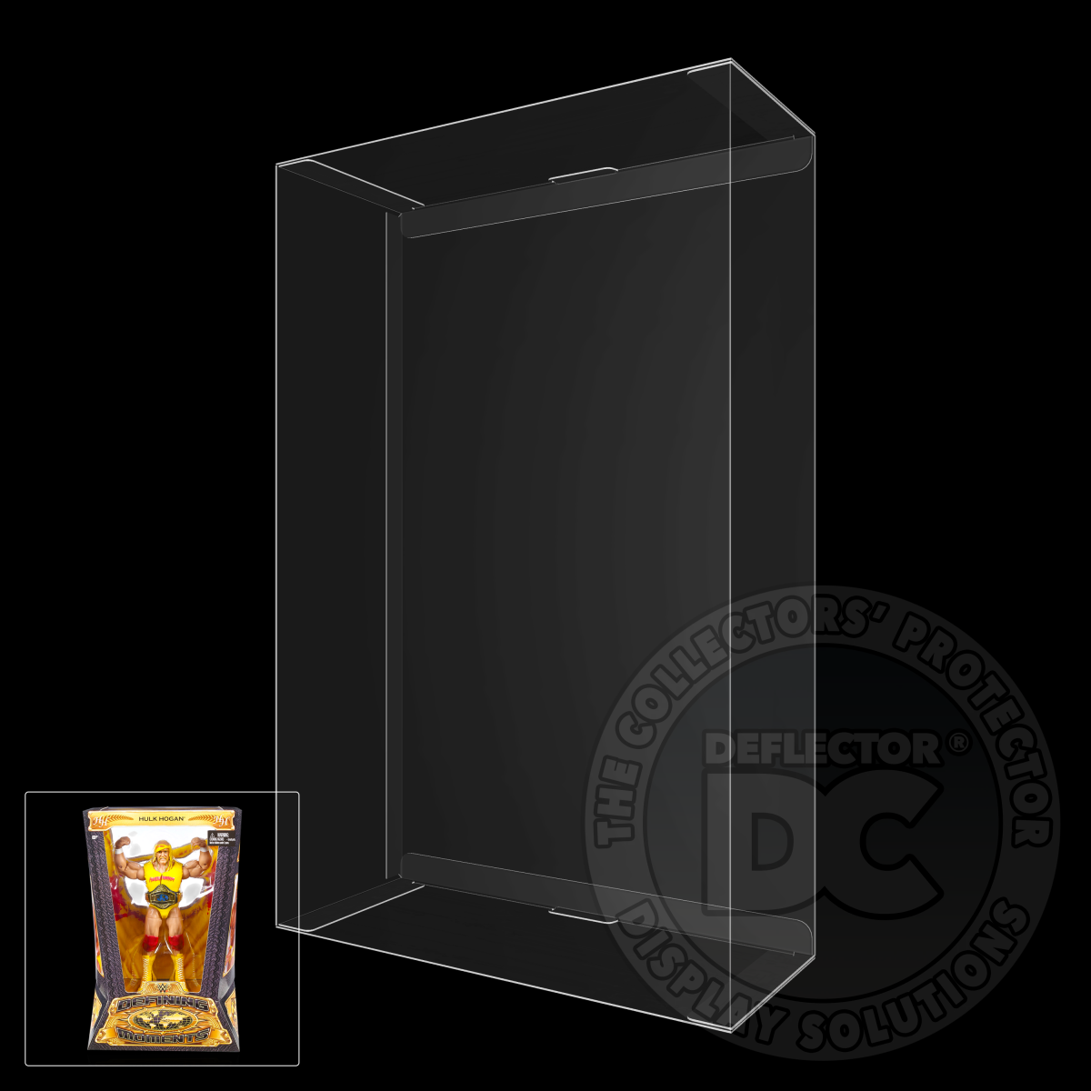 WWE Defining Moments Series 6 Figure Display Case
