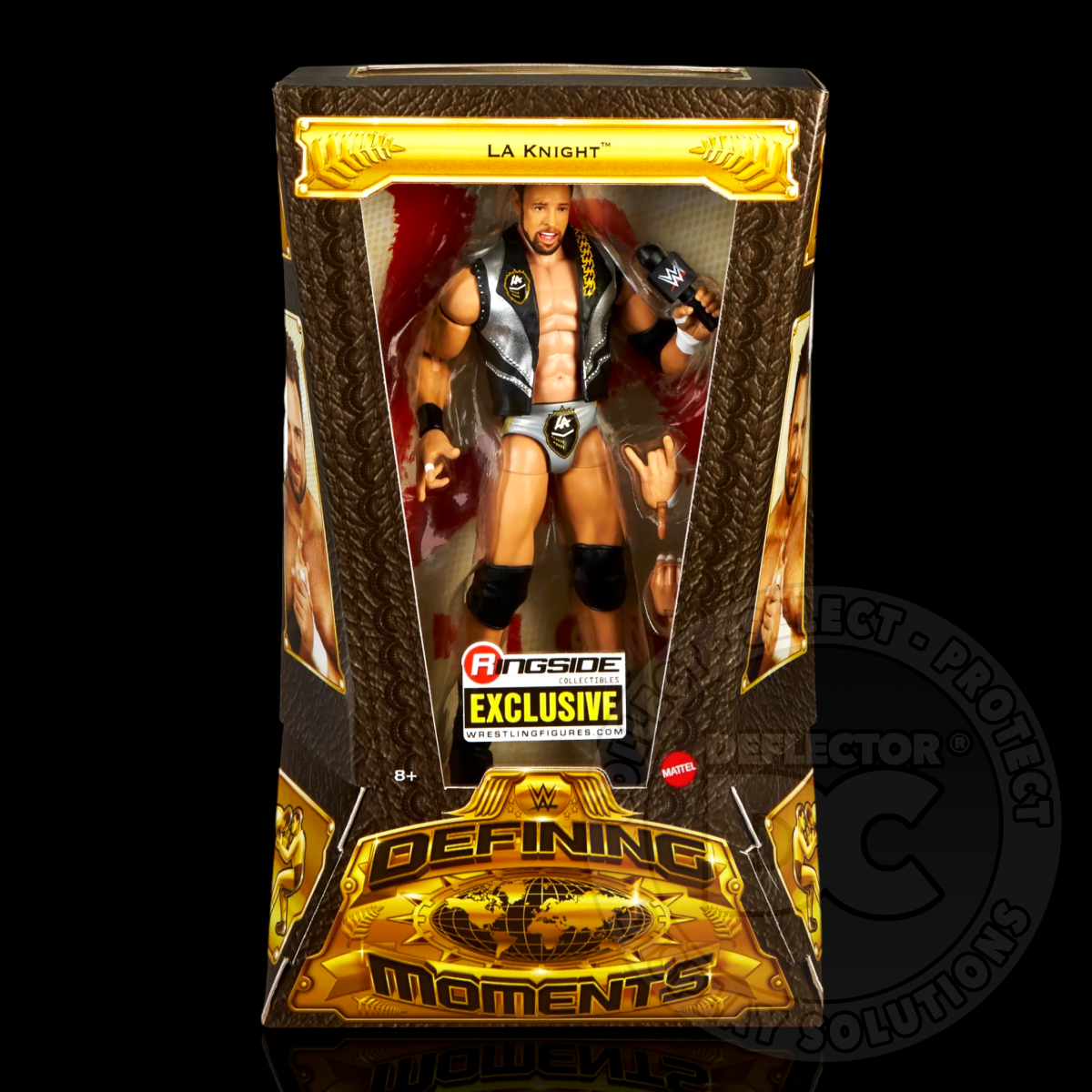 WWE Defining Moments Series 7 Figure Display Case