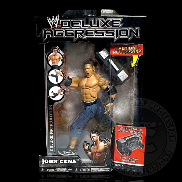 WWE Deluxe Aggression Series 1-24 Figure Display Case