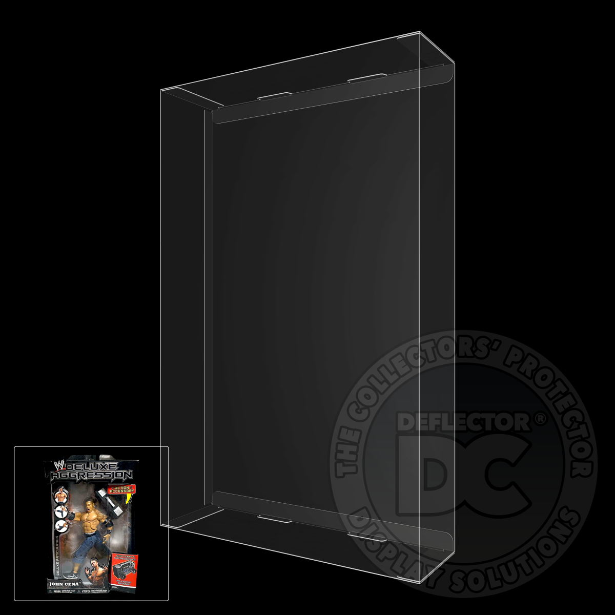 WWE Deluxe Aggression Series 1-24 Figure Display Case
