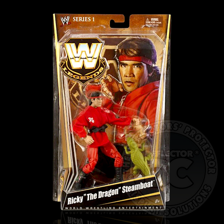 WWE Elite Collection Legends Series 1-3 Figure Display Case