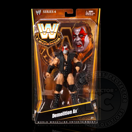 WWE Elite Collection Legends Series 4-6 Figure Display Case