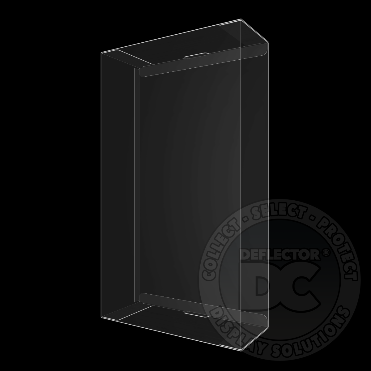 WWE Elite Collection Legends Series 7-20 Figure Display Case Premium 400µm / Card Tuck Folding Display Case