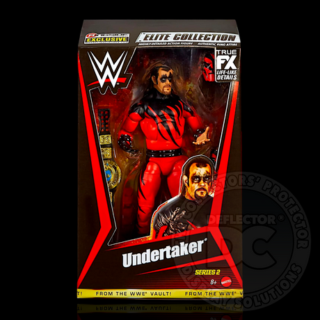 WWE Elite Collection From The WWE Vault Figure Display Case Folding Display Case