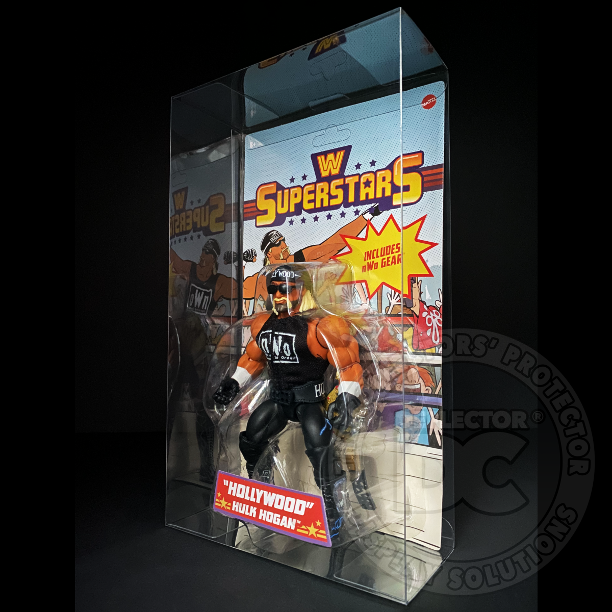 WWE Superstars Figure Display Case PREMIUM 400µm Folding Display Case