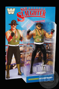 WWE Ultimate Edition Sgt. Slaughter Figure Display Case