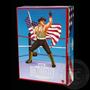 WWE Ultimate Edition Sgt. Slaughter Figure Display Case