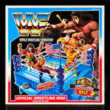 WWF Hasbro Official Wrestling Ring Display Case