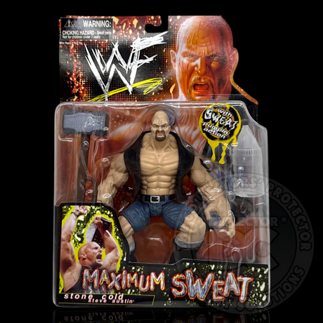 WWF Maximum Sweat Figure Display Case