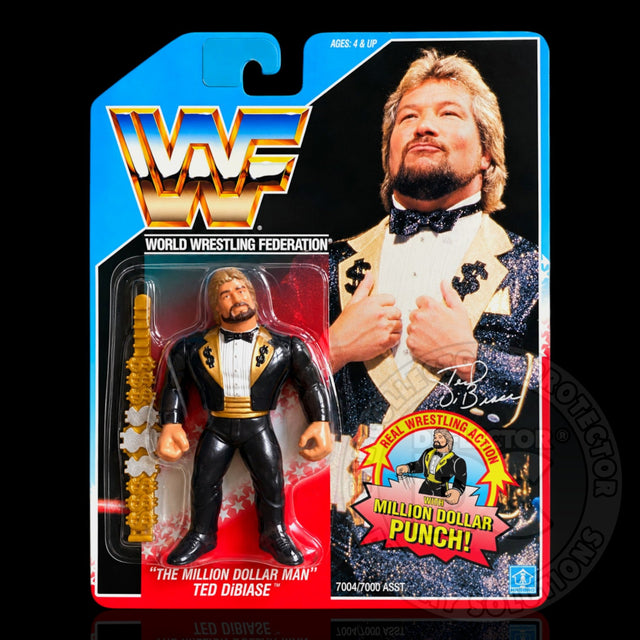 WWF Real Wresting Action Series 1-11 Figure Display Case