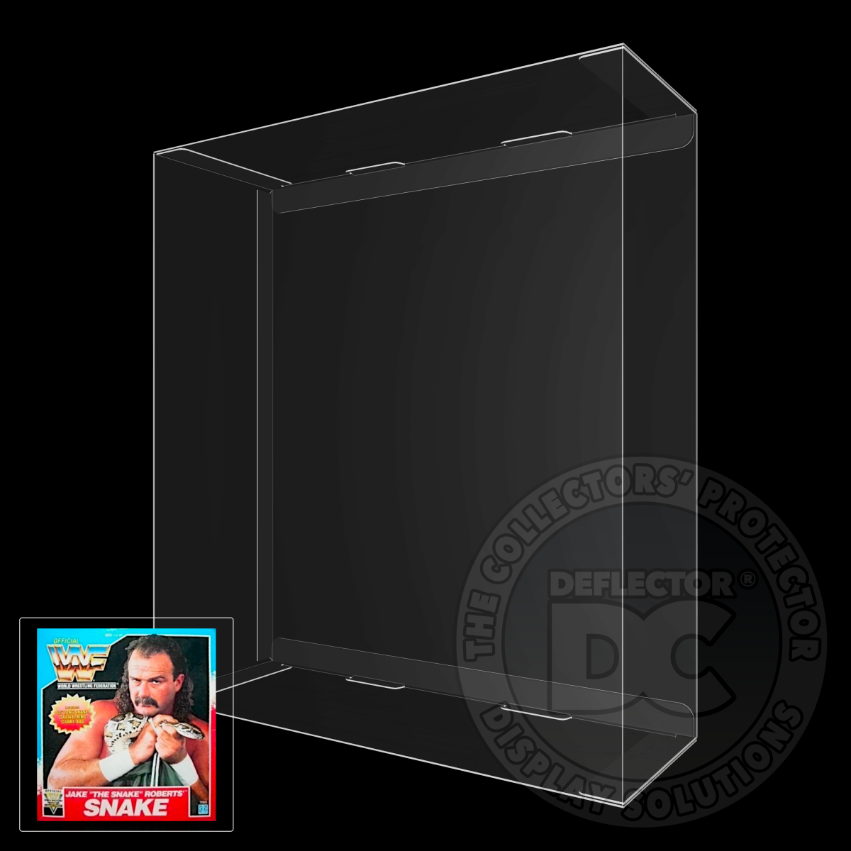 WWF Real Wrestling Action Jake ’The Snake’ Roberts With Bag