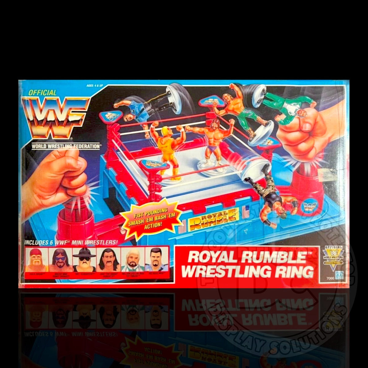 WWF Real Wrestling Action Royal Rumble Wrestling Ring