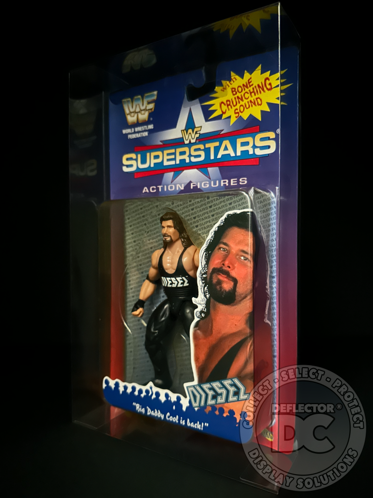 WWF Superstars Series 1 Figure Display Case