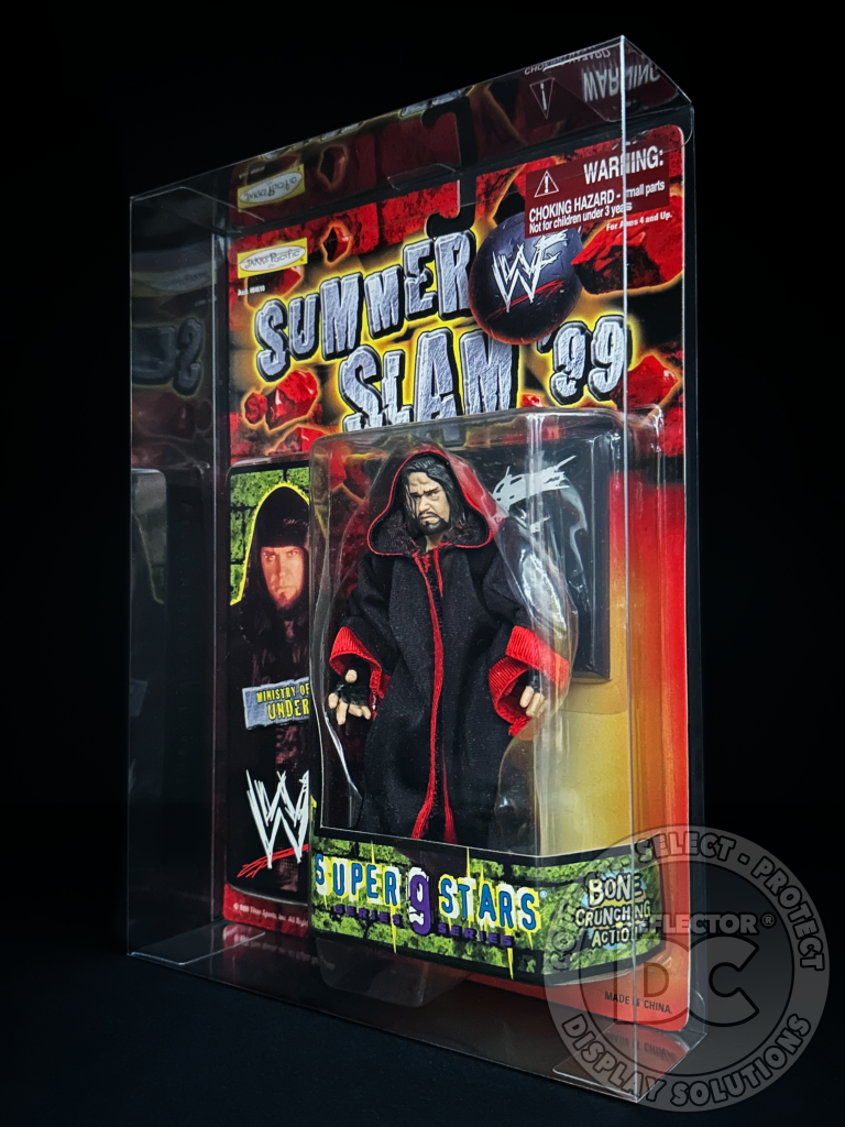 WWF Superstars Series 9 Figure Display Case