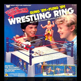 WWF Wrestling Superstars Sling ‘Em Fling ‘Em Wrestling Ring